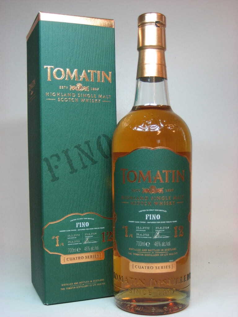 Tomatin Cuatro Series #1 Fino 46%vol. 0,7l