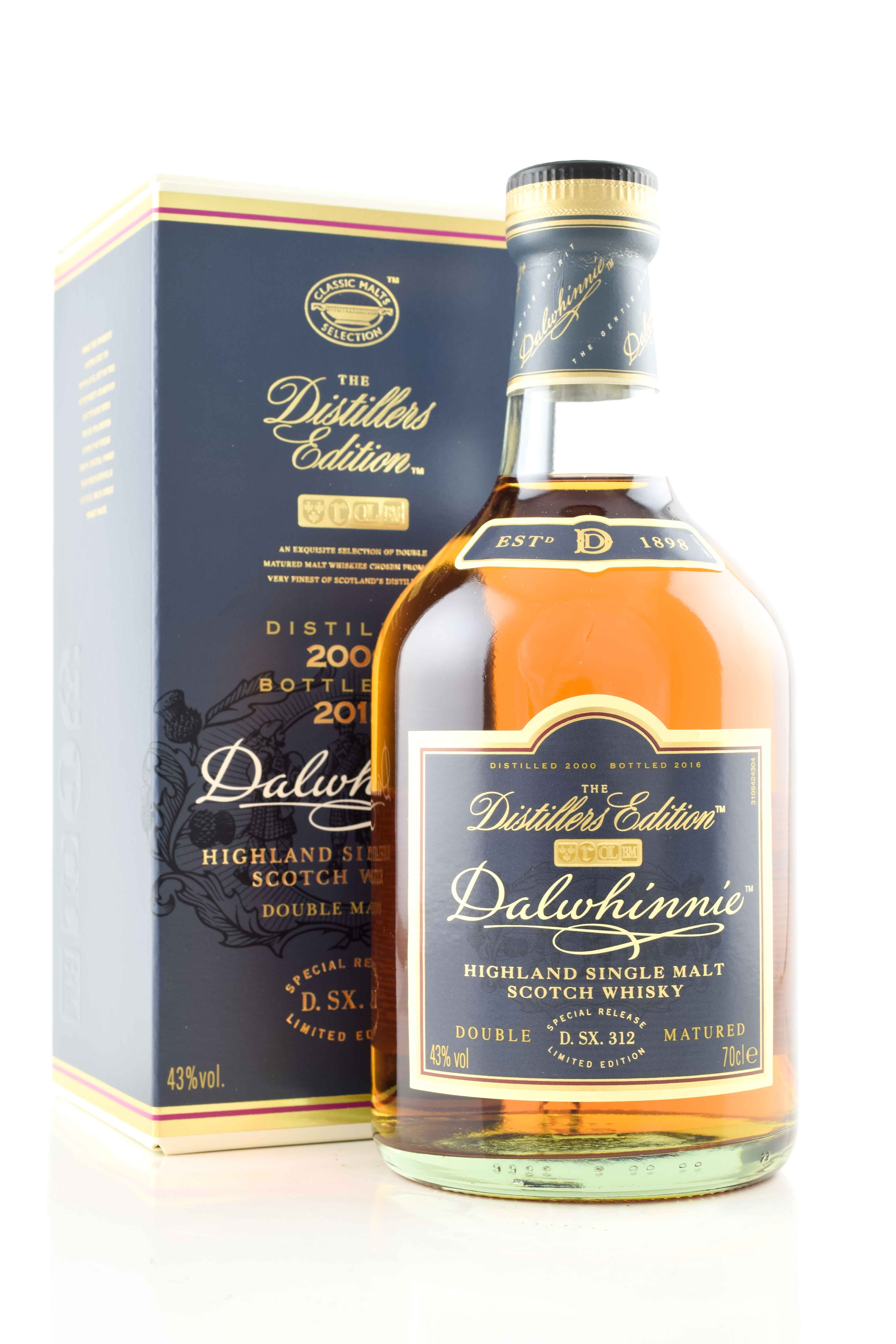 Dalwhinnie Distillers Edition 2000/2016 43% vol. 0,7l Dalwhinnie Distillers Edition 2000/2016 43% vol. 0,7l