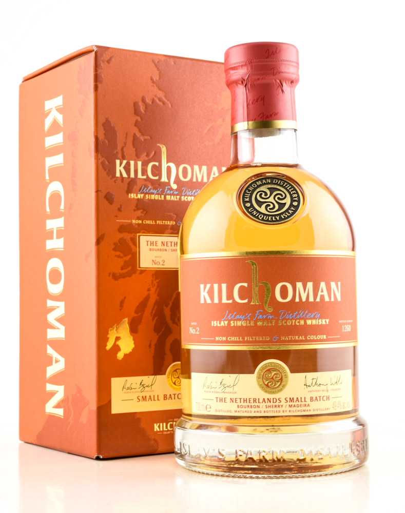 Kilchoman The Netherlands Small Batch No. 2 49,4%vol. 0,7l Kilchoman The Netherlands Small Batch No. 2 49,4%vol. 0,7l