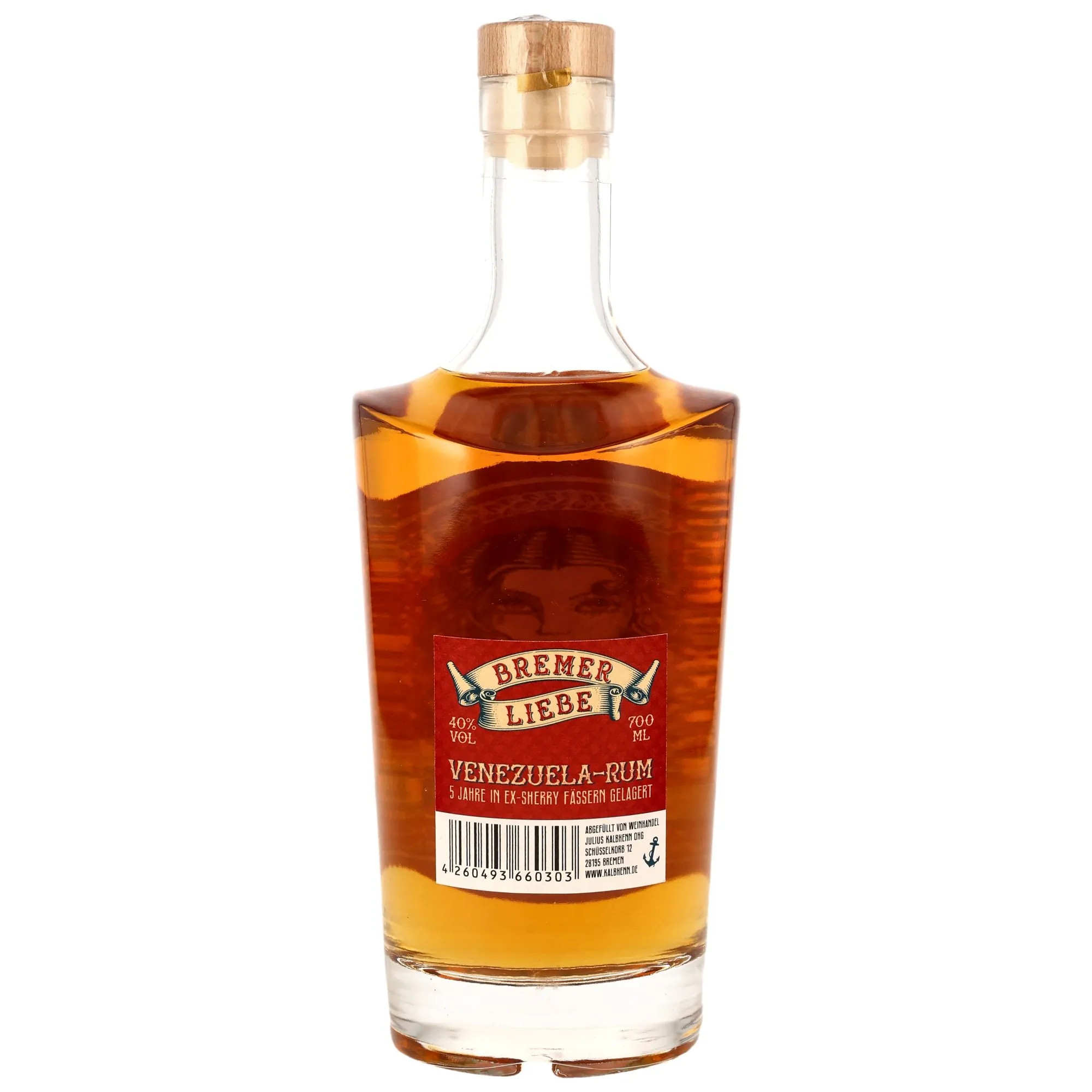 Bremer Liebe Rum 5 Jahre Venezuela