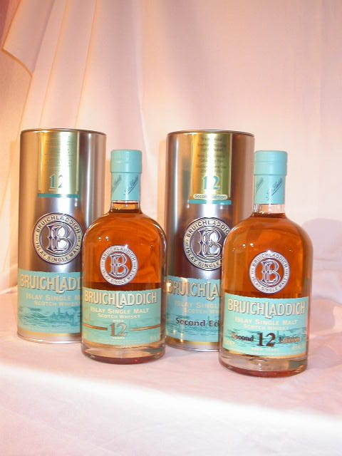 Bruichladdich 12 Jahre 1. & 2. Edition 46%vol. 2x 0,7l