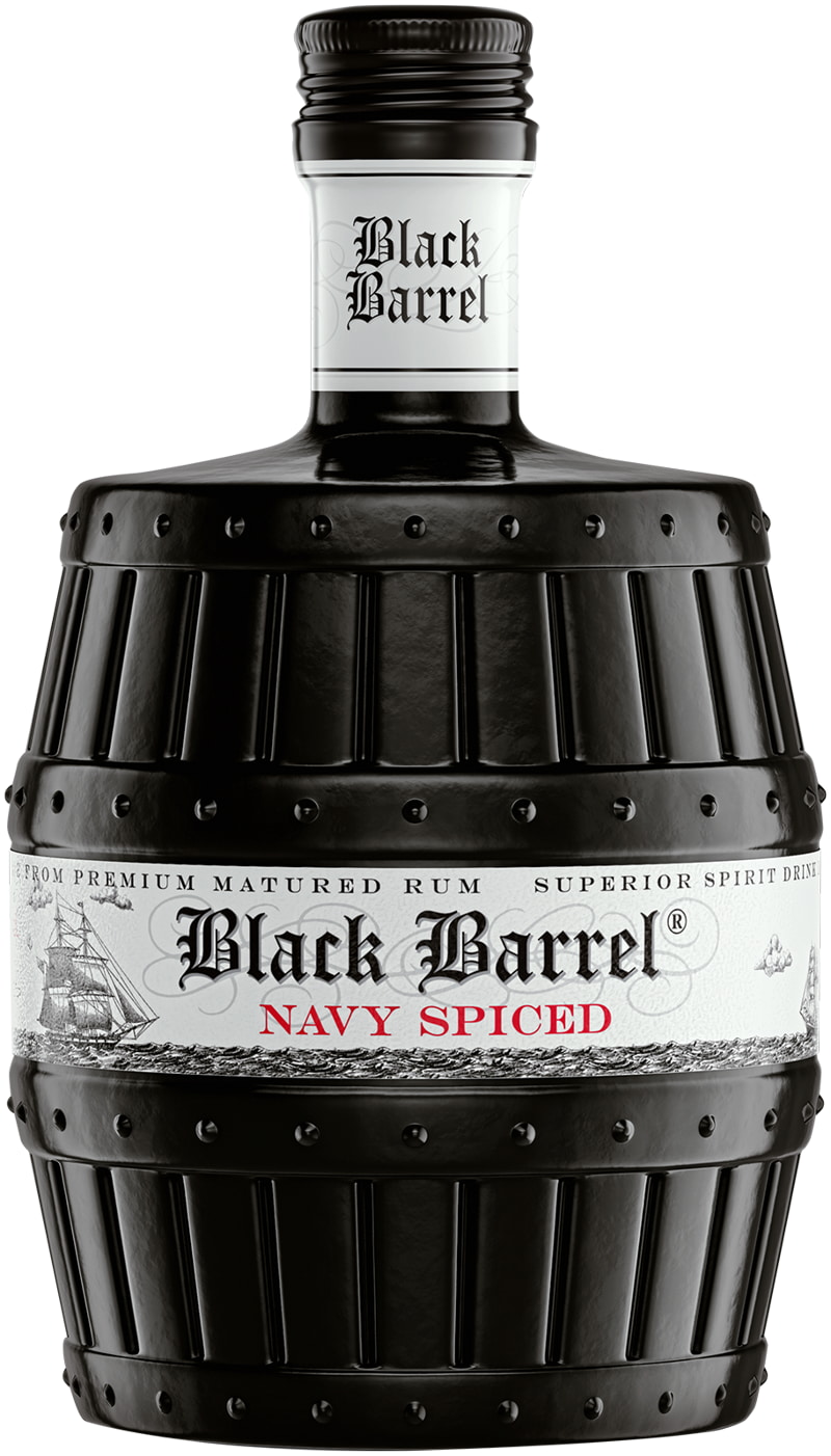 A.H. Riise Black Barrel Navy Spiced Rum