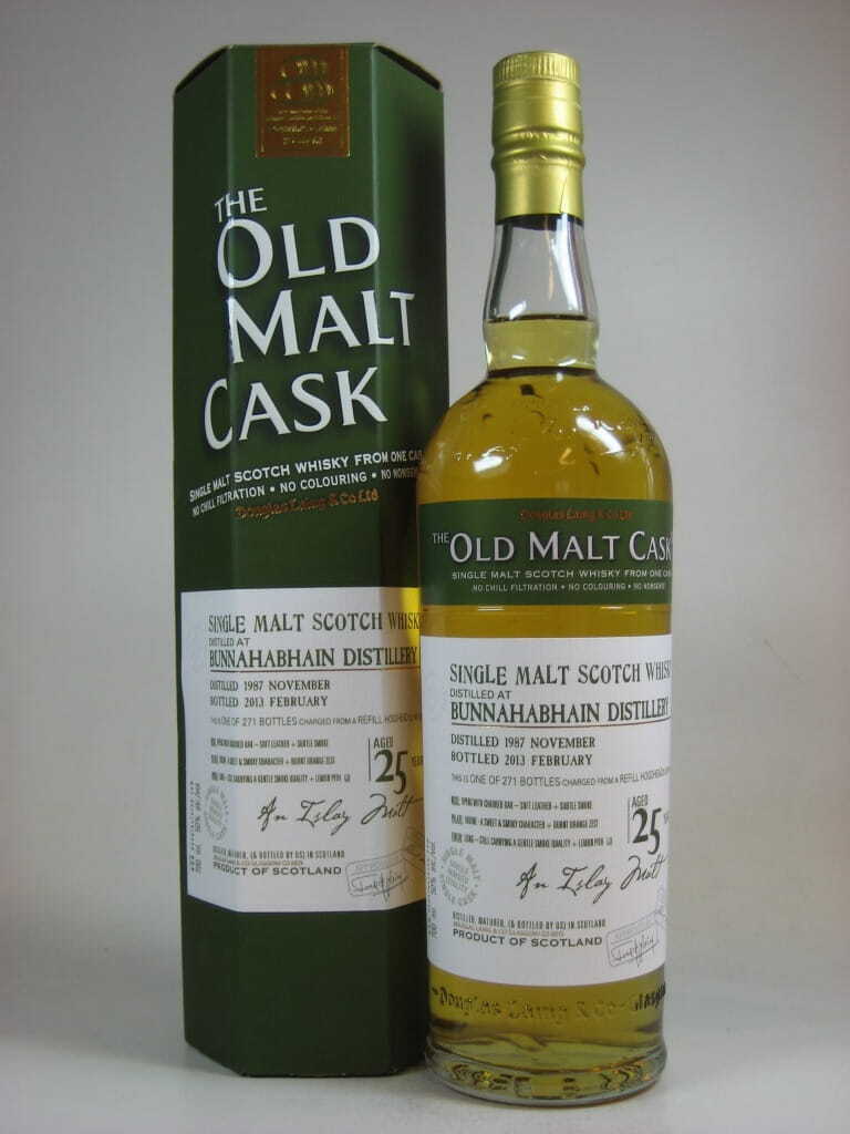 Bunnahabhain 25 Jahre 1987/2013 Refill Hogshead Douglas Laing "Old Malt Cask" 50%vol. 0,7l