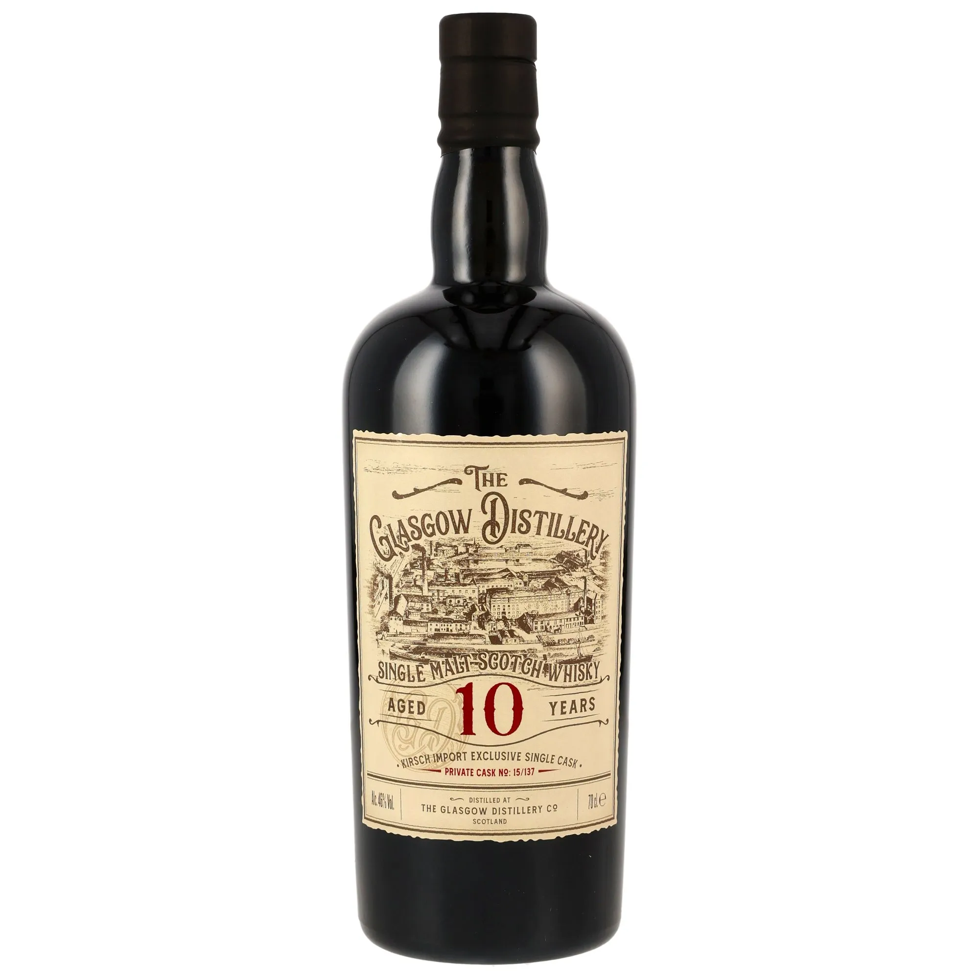 Glasgow 1770 - 2015/2026 - 10 Jahre - Oloroso Sherry Butt #15/137 - Kirsch