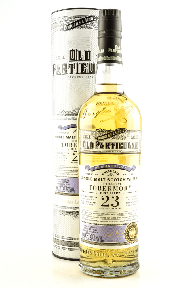 Tobermory 23 year old Refill Hogshead 1996/2020 Douglas Laing "Old Particular" 46,7%vol. 0,7l