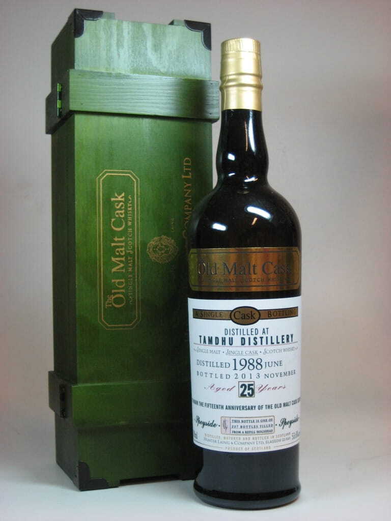 Tamdhu 25 Year Old 1988/2013 Hunter Laing "Old Malt Cask" 53.6% vol. 0,7l
