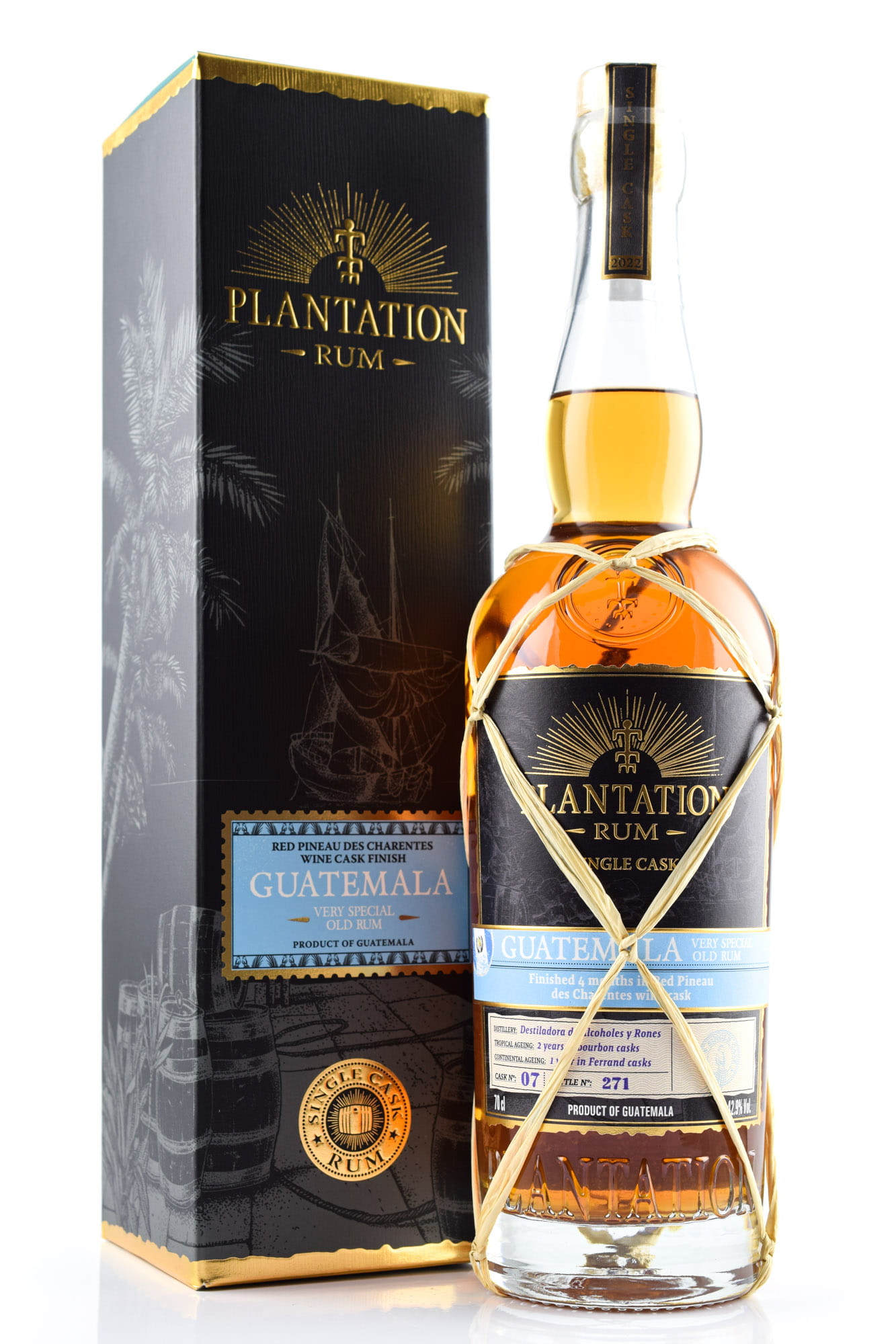 Plantation Guatemala 2018 Red Pineau des Charentes Cask Finish 42,9%vol. 0,7l
