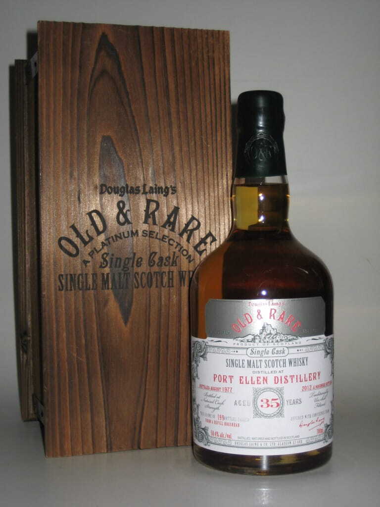 Port Ellen 35 Jahre 1977/2012 Old & Rare Douglas Laing 50,4%vol. 0,7l