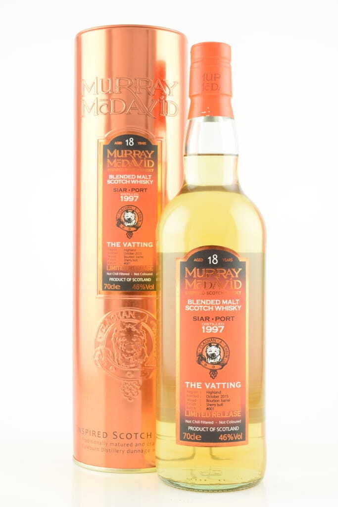 Siar - Port 18 Year Old 1997/2015 Murray McDavid 46% vol. 0,7l Siar - Port 18 Year Old 1997/2015 Murray McDavid 46% vol. 0,7l