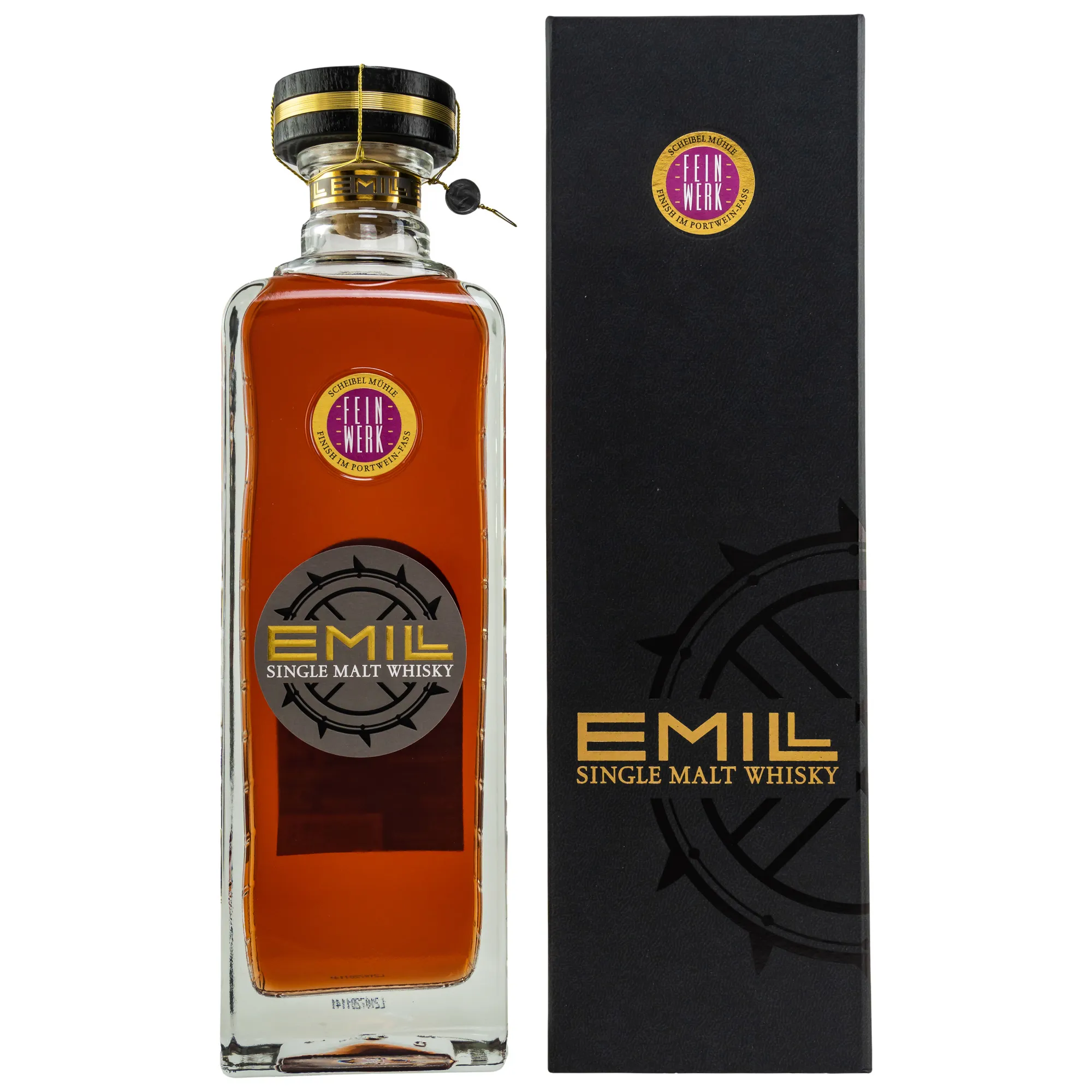 Scheibel Mühle EMILL Feinwerk Single Malt Whisky, Port Wine Cask, 42%