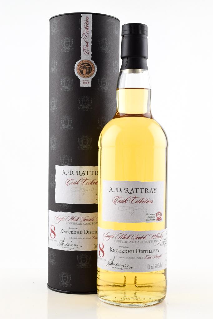 Knockdhu eight Year Old 2009/2017 A.D. Rattray 59.6% vol. 0,7l