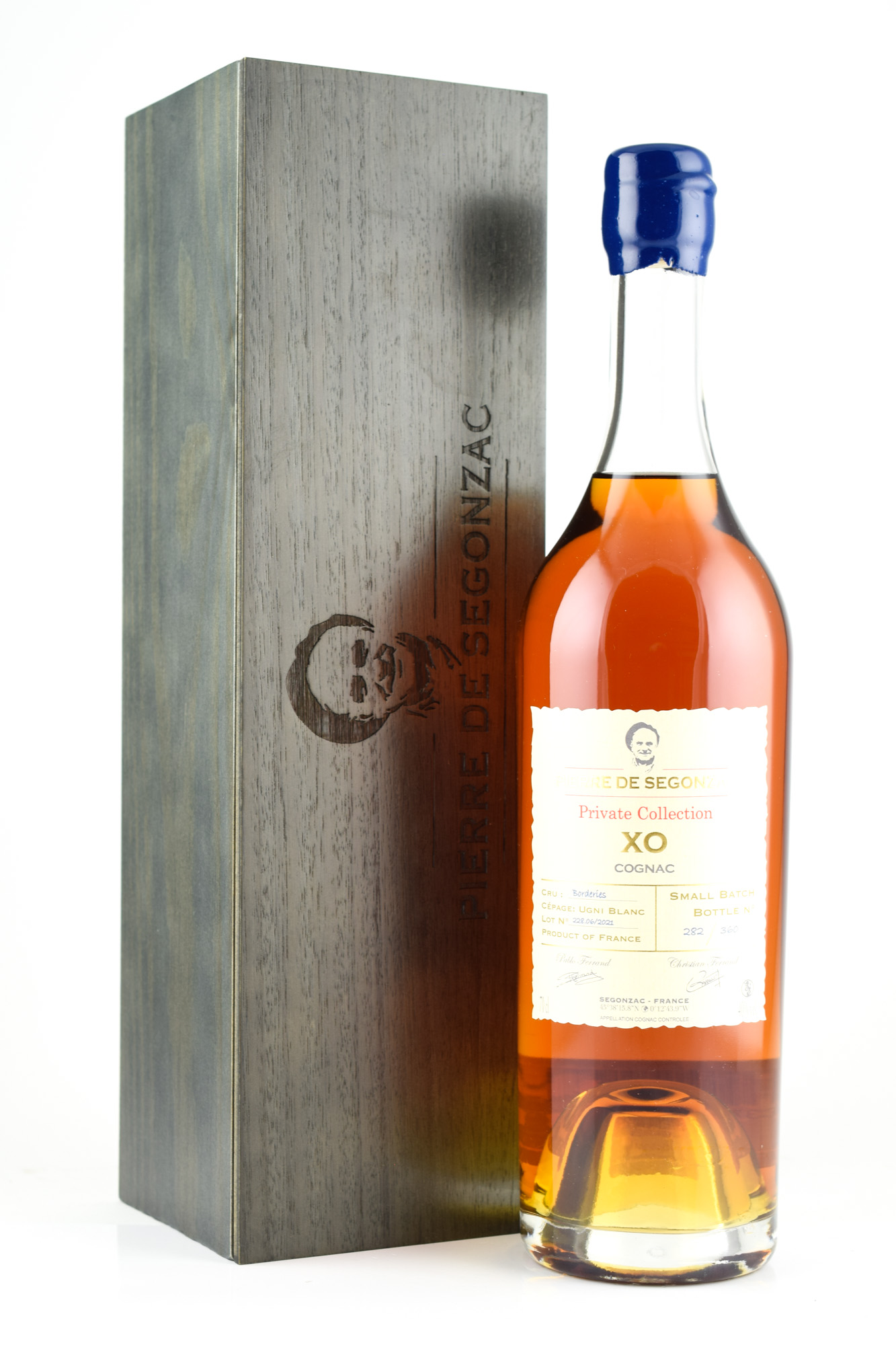 Pierre de Segonzac Cognac XO Private Collection No. 3 Limited Edition 40%vol. 0,7l