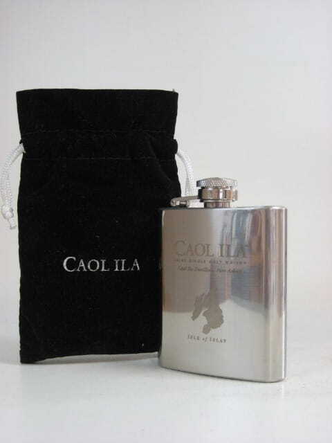 Caol Ila Hip Flask Edelstahl