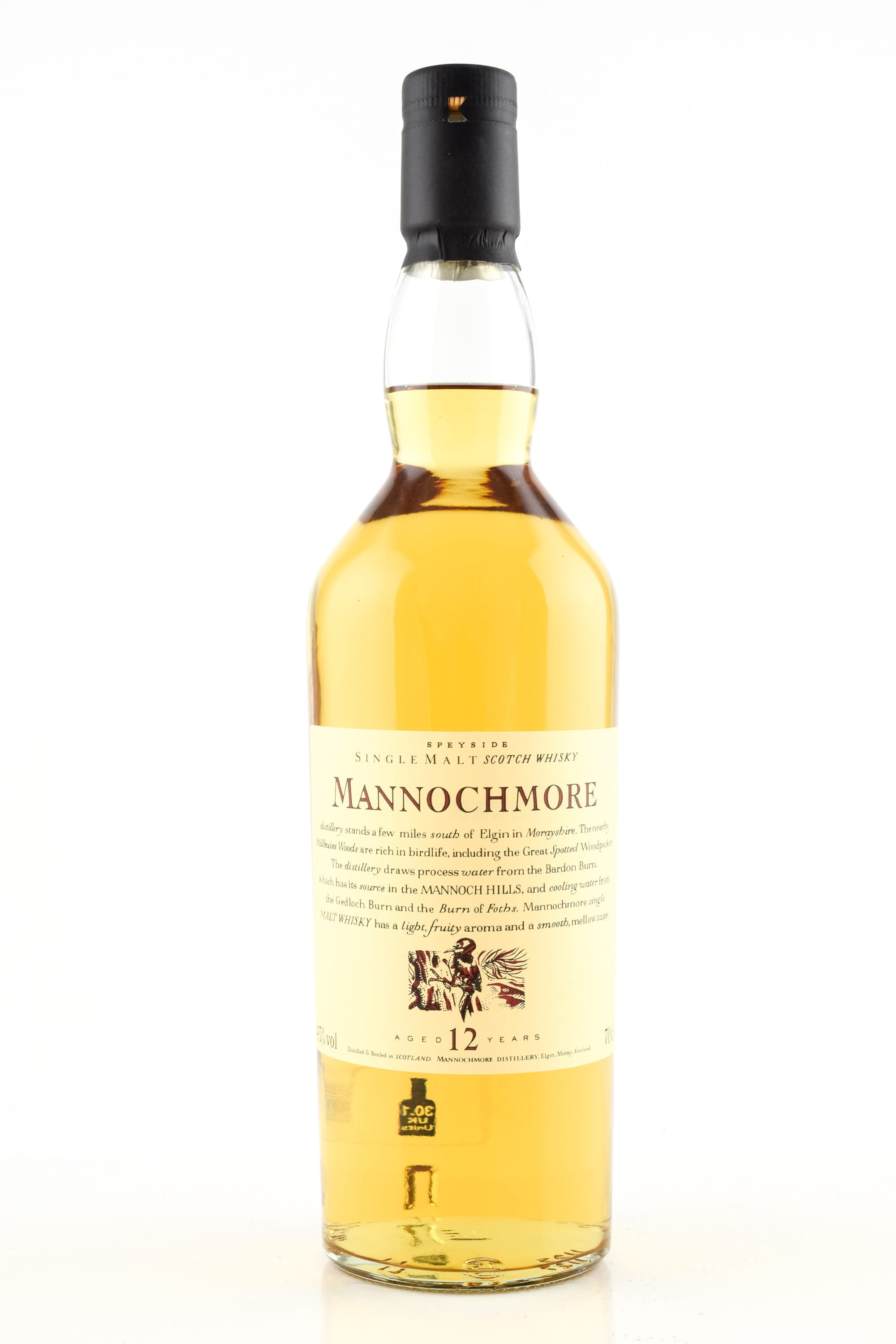Mannochmore 12 year old Fauna & Flora 43%vol. 0,7l