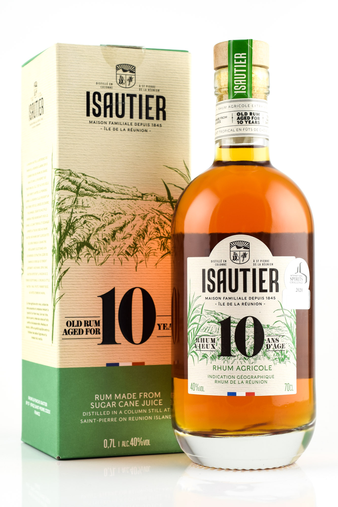 Isautier 10 Jahre 40%vol. 0,7l