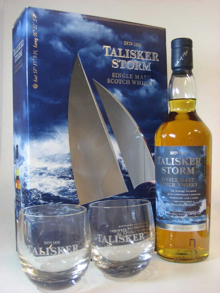 Talisker Storm 45,8%vol. 0,7l - mit 2 Gläsern