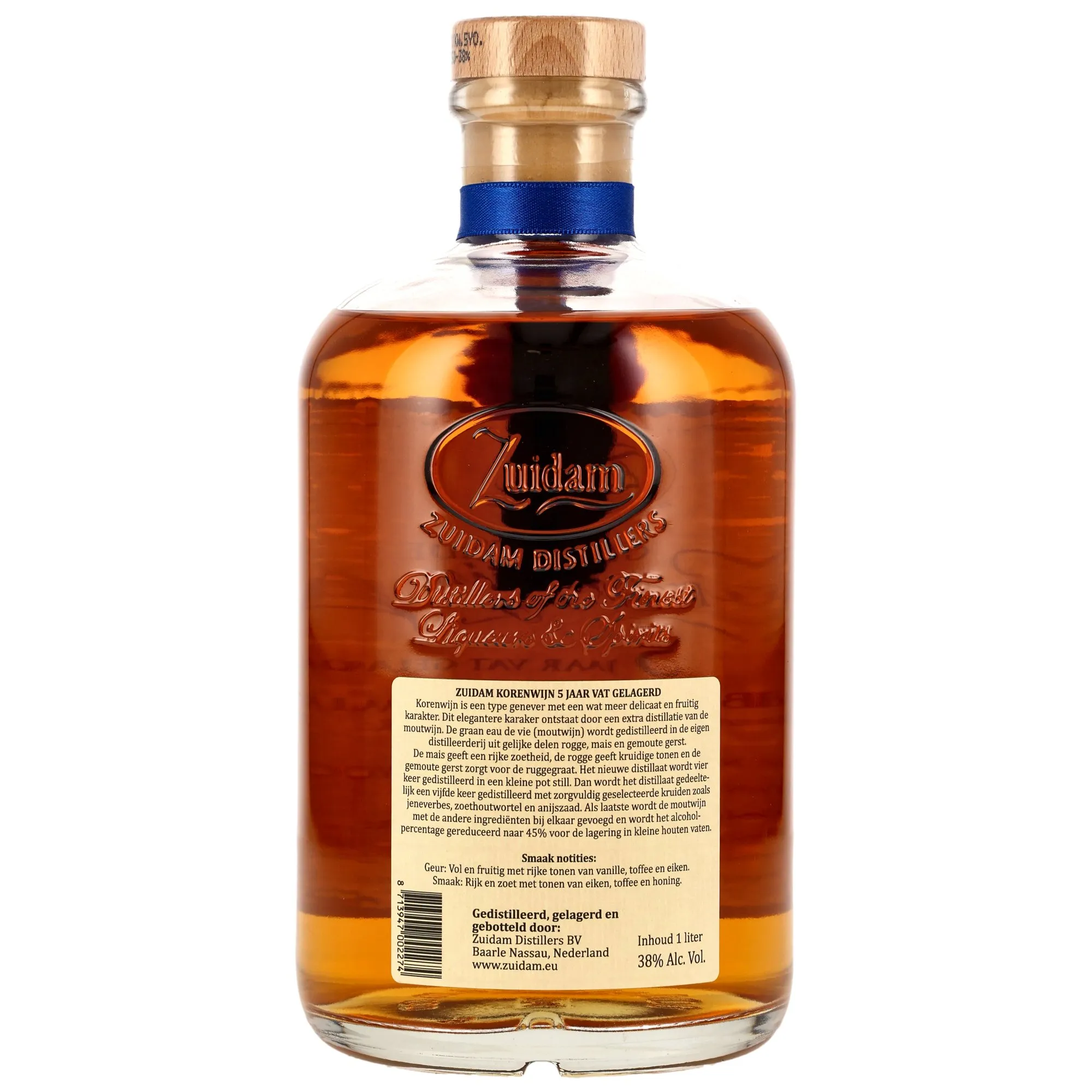 Zuidam Korenwijn Genever 5 year old