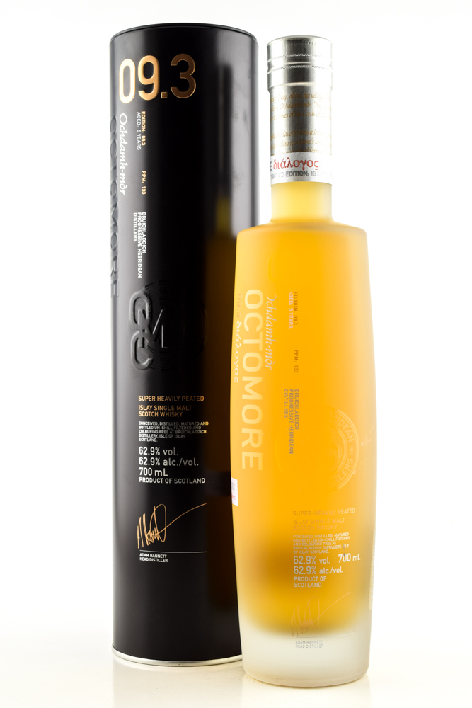 Octomore Edition 9.3 5 Year Old 133ppm 62.9% vol. 0,7l