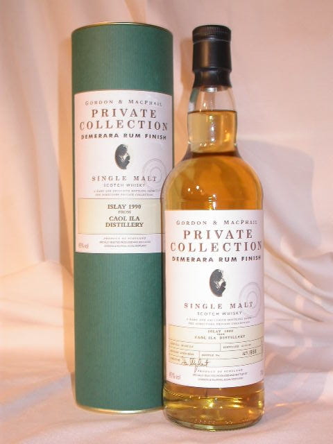 Caol Ila 1990/2005 Demerara Rum Finish Gordon & MacPhail 45%vol. 0,7l