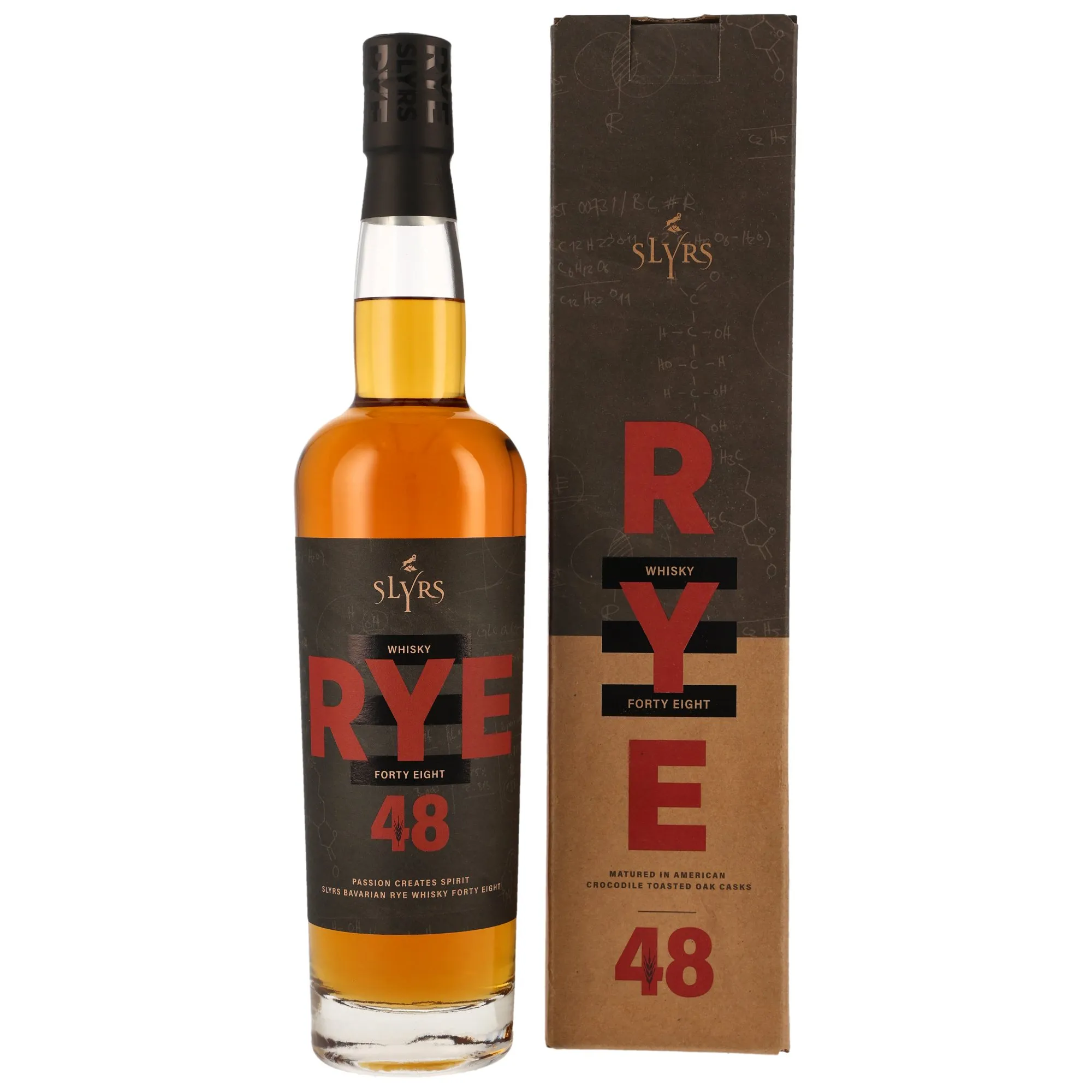 Slyrs Rye Forty Eight Whisky, American Oak Cask, 48%