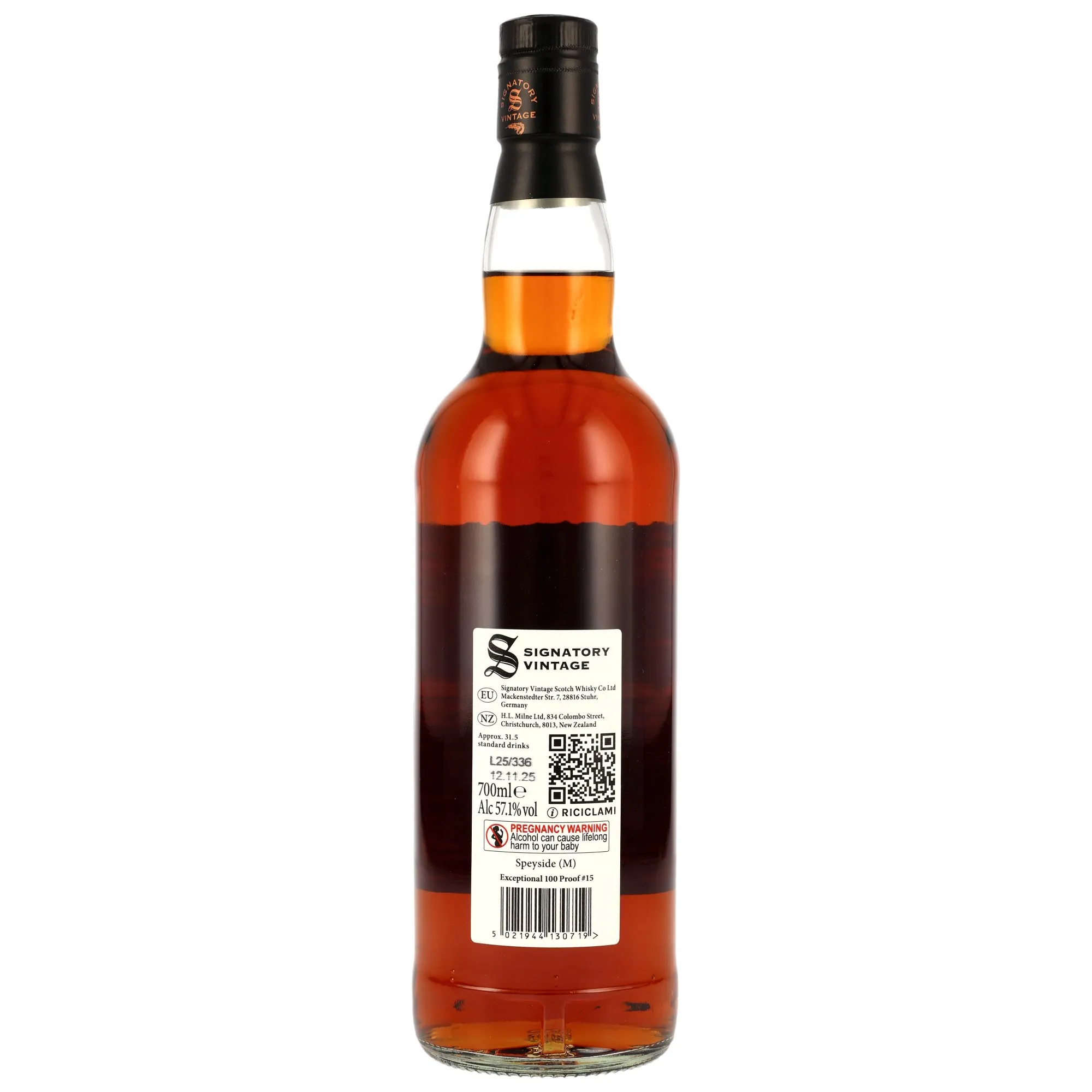 Speyside (M) 2009/2025 - 16 Jahre - Oloroso Sherry Butts - Signatory 100 PROOF Exceptional Cask Edition #15