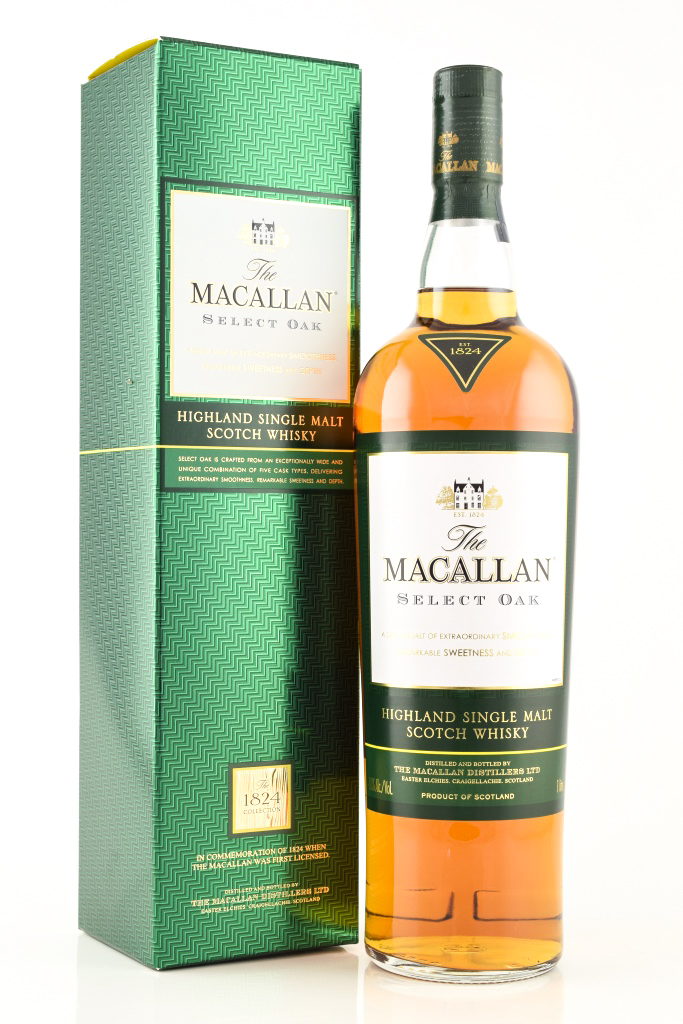 *Macallan Select Oak 40%vol. 1,0l - ohne Geschenkpackung