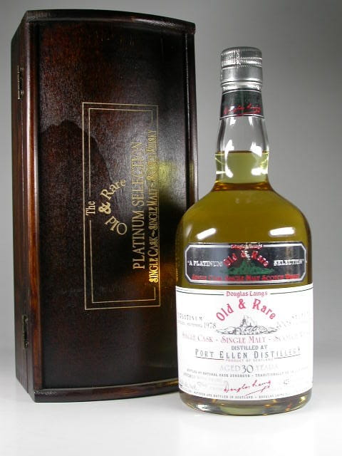 Port Ellen 30 Jahre 1978/2008 Douglas Laing "Platinum Selection" 54,2%vol. 0,7l