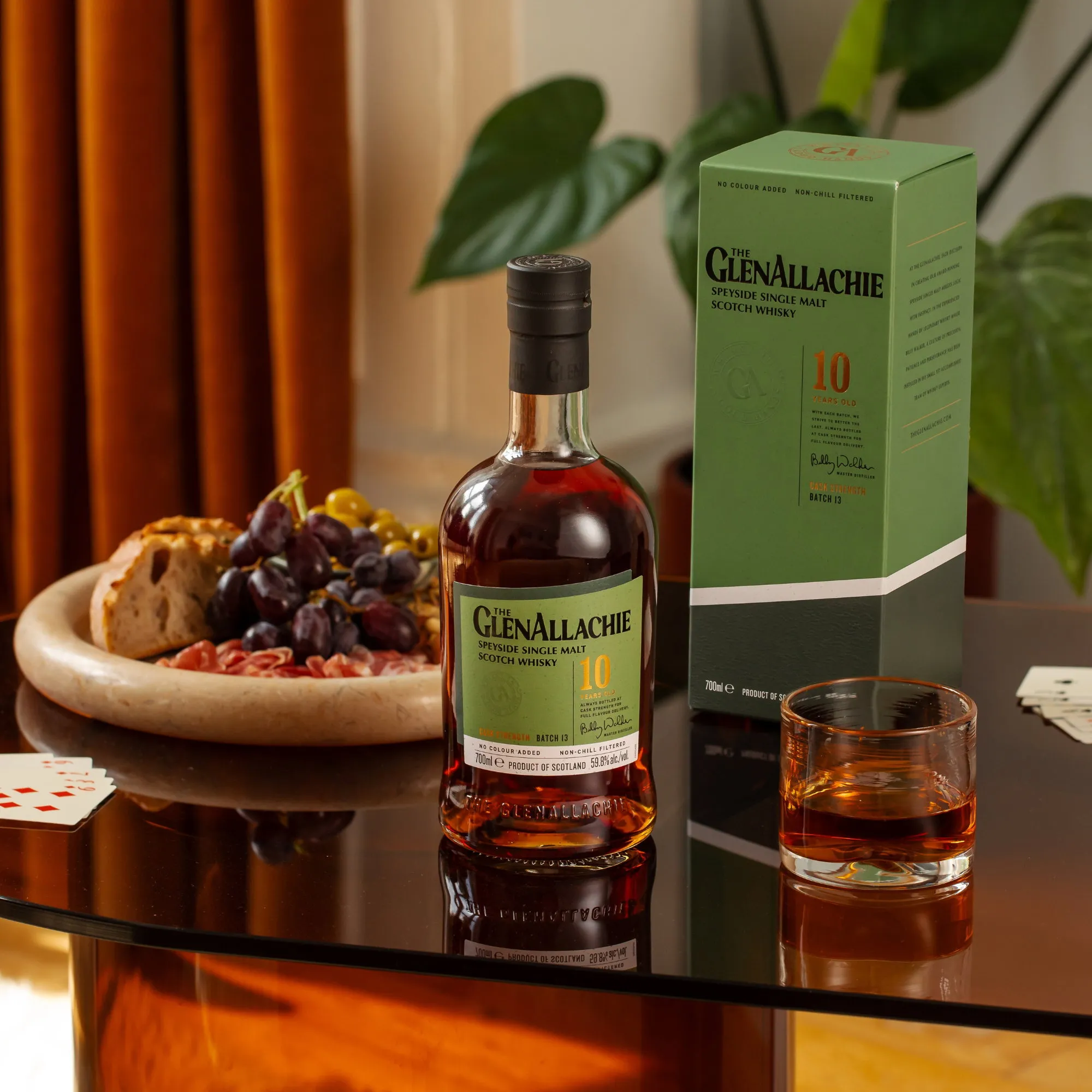 GlenAllachie 10 Jahre - Batch 13 - Cask Strength - PX Sherry, Oloroso Sherry, Red Wine & Virgin Oak Casks