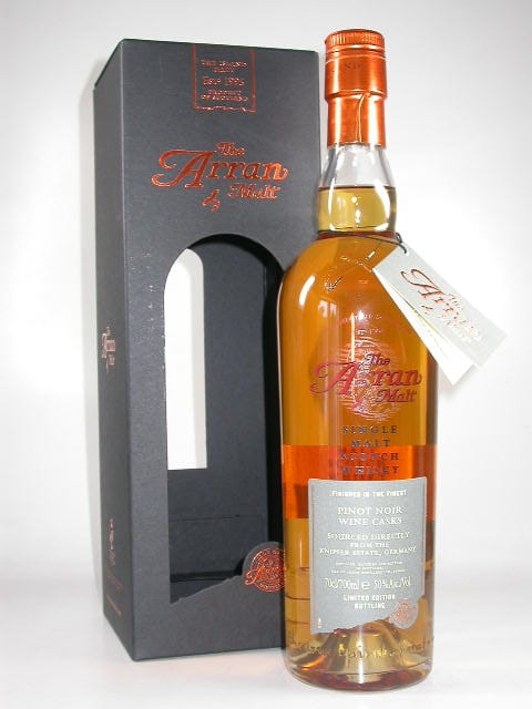 Arran 8 Jahre Pinot Noir Wine Casks (Knipser, Germany) 50%vol. 0,7l
