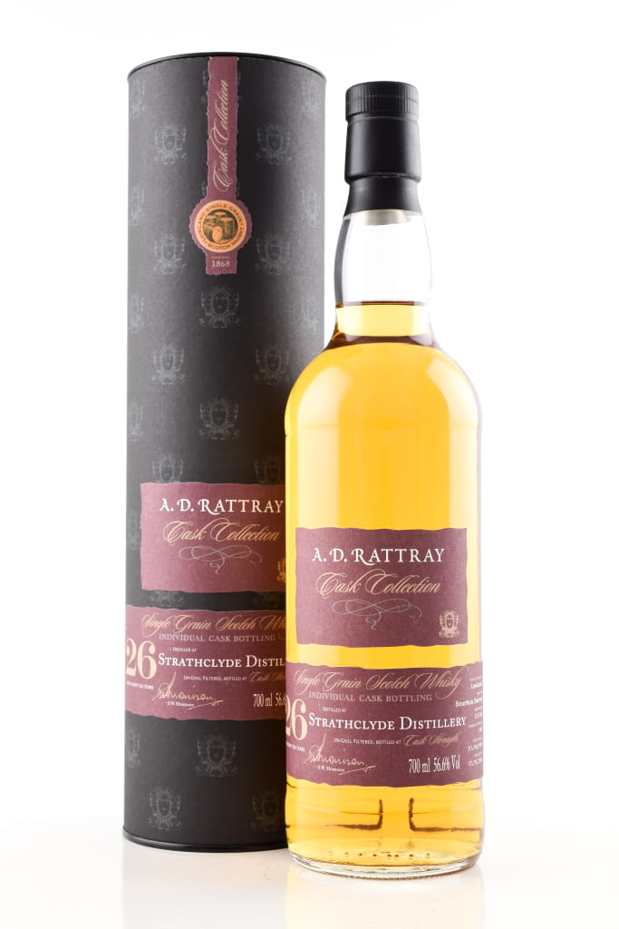 Strathclyde 26 Year Old 1990/2016 A.D. Rattray 56.6% vol. 0,7l