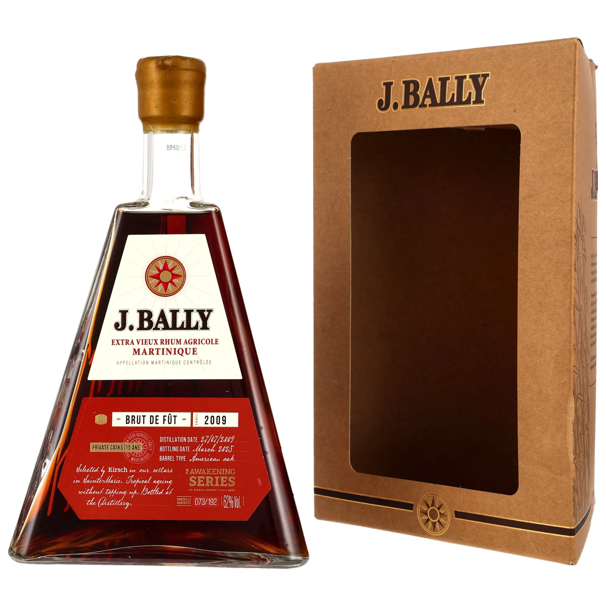 J.Bally 2009/2025 - 15 Jahre - Single Cask - The Awakening Series