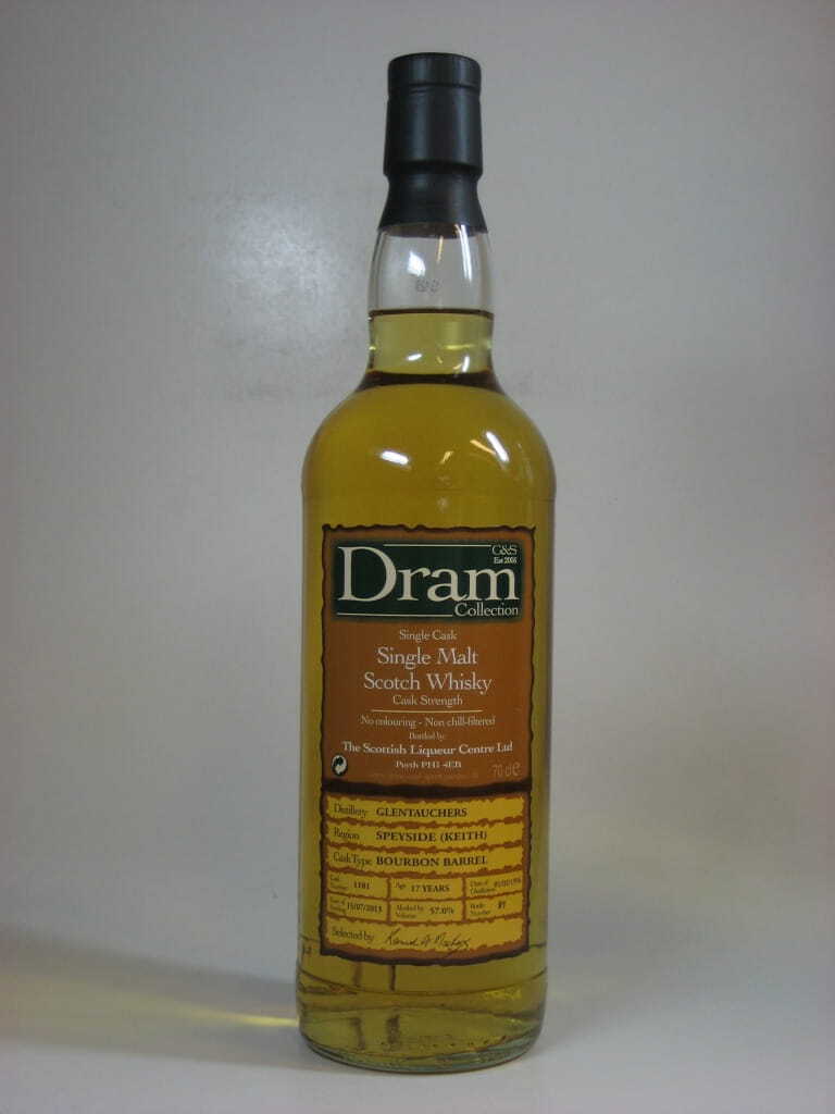 Glentauchers 17 Jahre 1996/2013 - C&S Dram Collection 57%vol. 0,7l