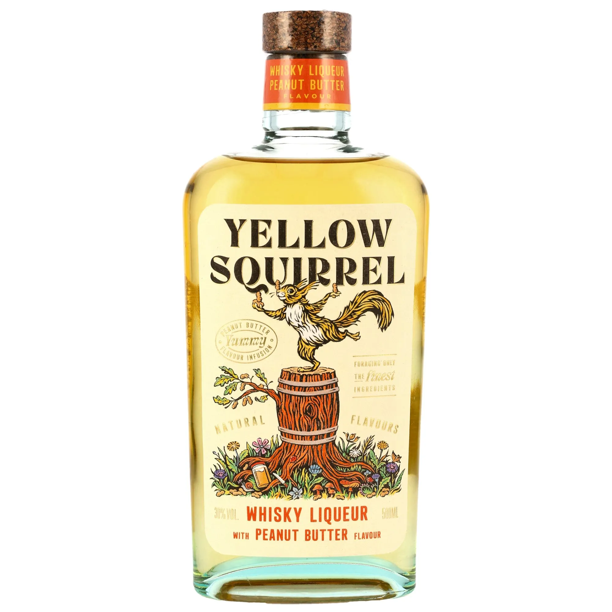 Yellow Squirrel Peanut Butter Whisky Liqueur (Erdnussbutter Likör)