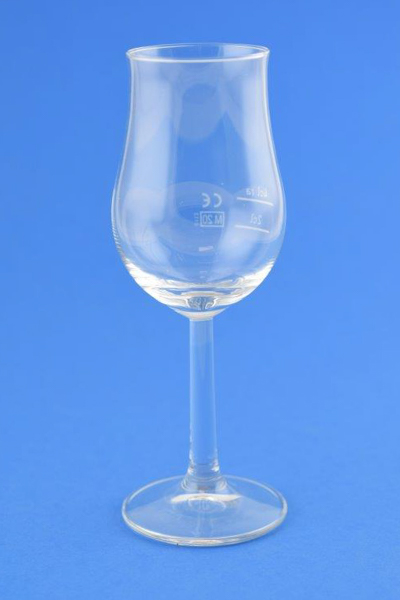 Nosing-Glass tulip - neutral, with gauge marks Nosing-Glass tulip - neutral, with gauge marks