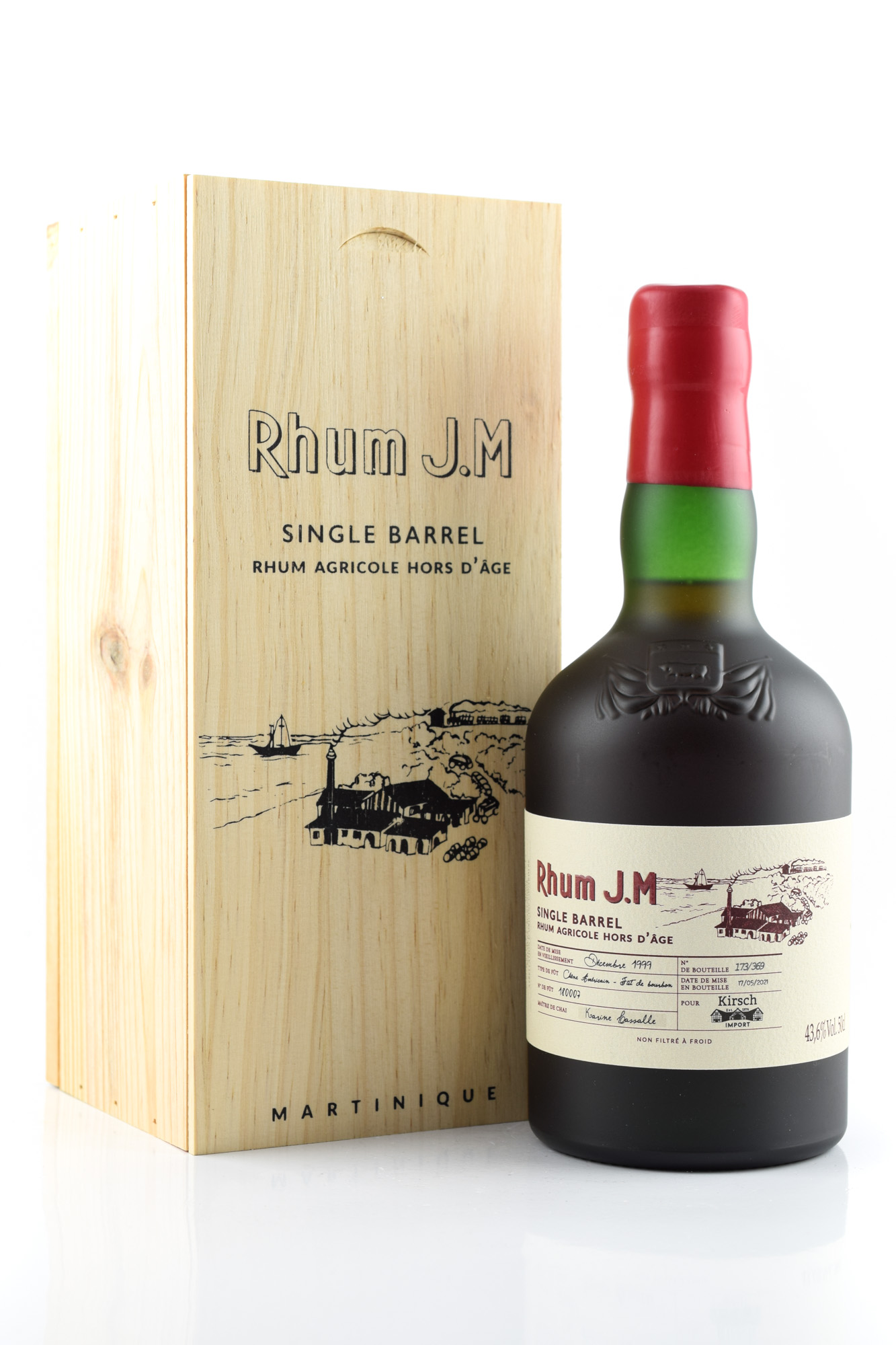 Rhum J.M 1999/2021 Single Barrel #180007 Rhum J.M 1999/2021 Single Barrel #180007