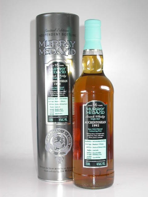 Auchentoshan 1992/2008 Bourbon/Climens Murray McDavid 46%vol. 0,7l