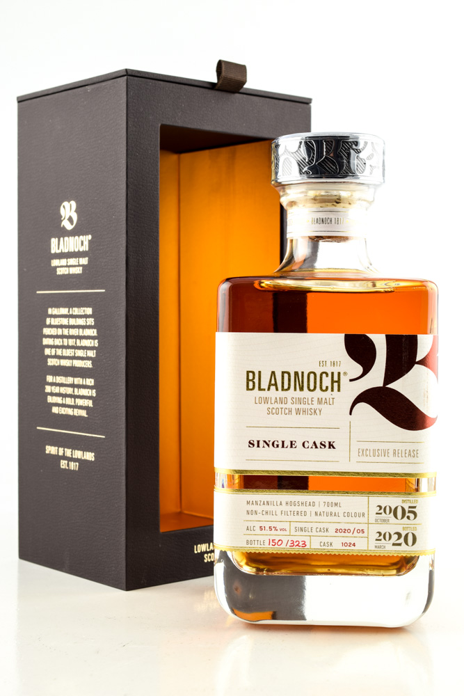 Bladnoch 15 Jahre Manzanilla Single Cask #1024 51,5%vol. 0,7l