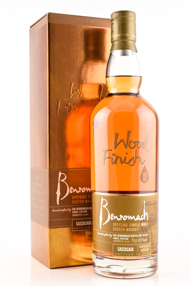 Benromach Sassicaia Wood Finish 2010/2018 45% vol. 0,7l Benromach Sassicaia Wood Finish 2010/2018 45% vol. 0,7l