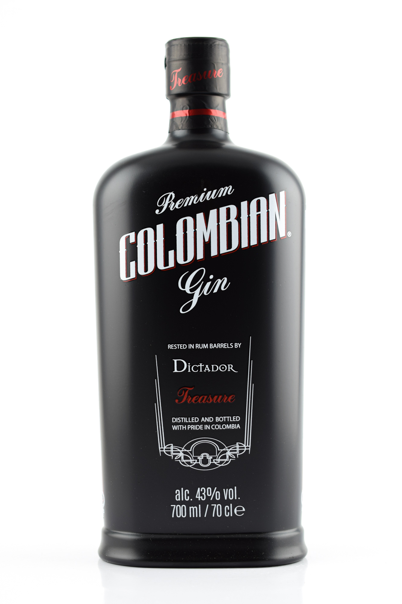 Dictador Treasure Gin 43%vol. 0,7l