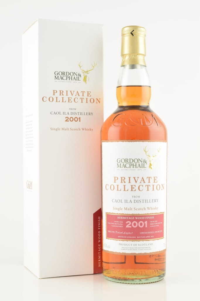 Caol Ila 2001/2015 Hermitage Wood Finish Gordon & MacPhail Private Coll. 45% vol. 0,7l Caol Ila 2001/2015 Hermitage Wood Finish Gordon & MacPhail Private Coll. 45% vol. 0,7l