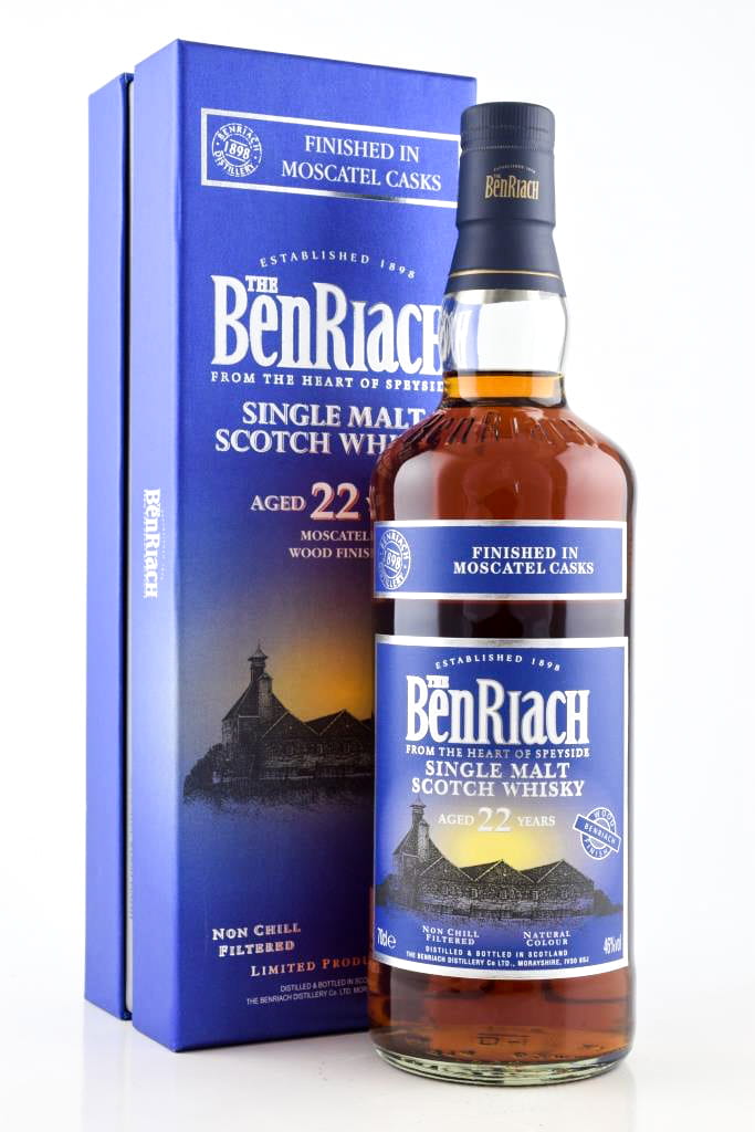 Benriach 22 Year Old Moscatel Wood Finish 46% vol. 0,7l