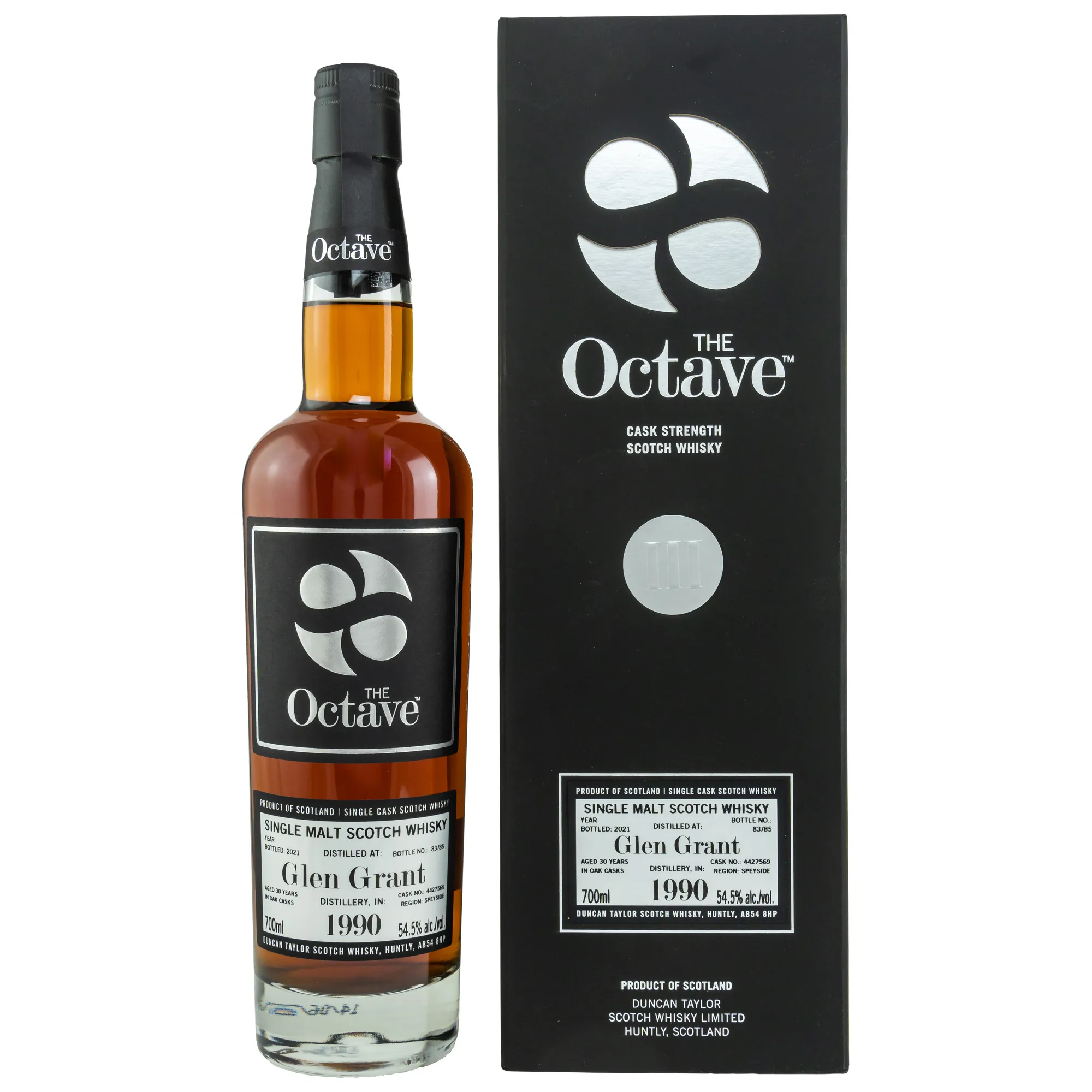 Glen Grant The Octave Premium 30 Year Old, Sherry Octave Cask, Cask #4427569, 1990, Duncan Taylor, 54.5%