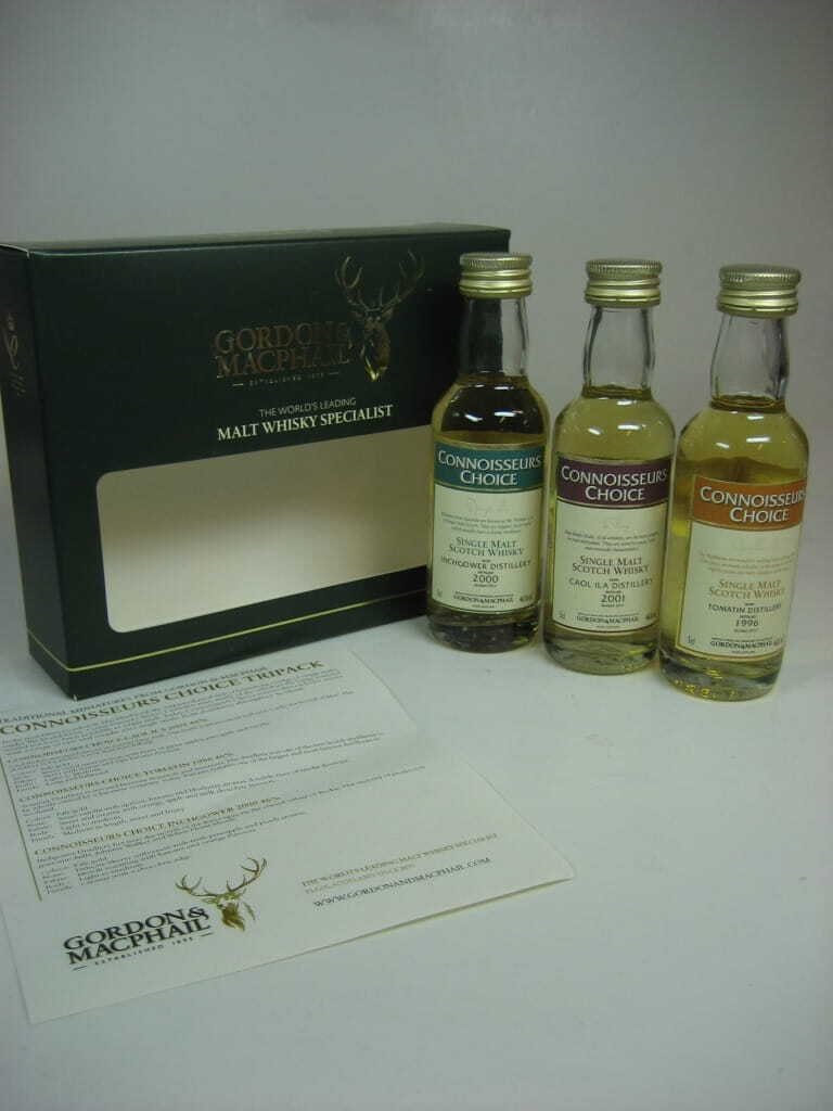 Connoisseurs Choice Tripack Gordon & MacPhail 46%vol. 3x 0,05l Connoisseurs Choice Tripack Gordon & MacPhail 46%vol. 3x 0,05l