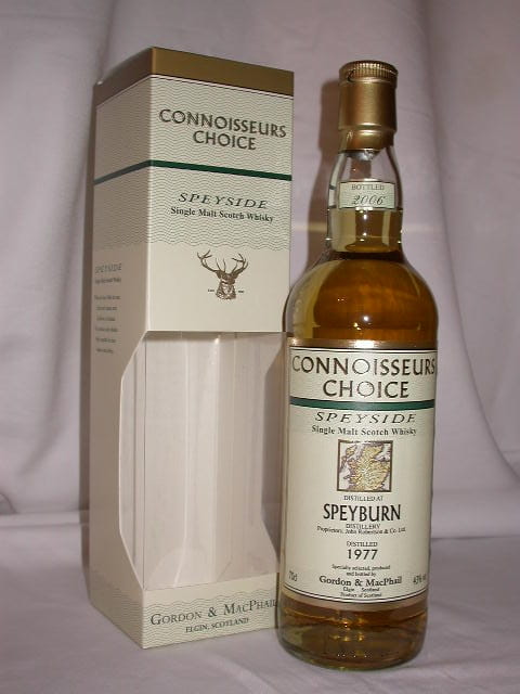 Speyburn 1977/2006 Gordon & MacPhail Connoisseurs Ch. 43%vol. 0,7l