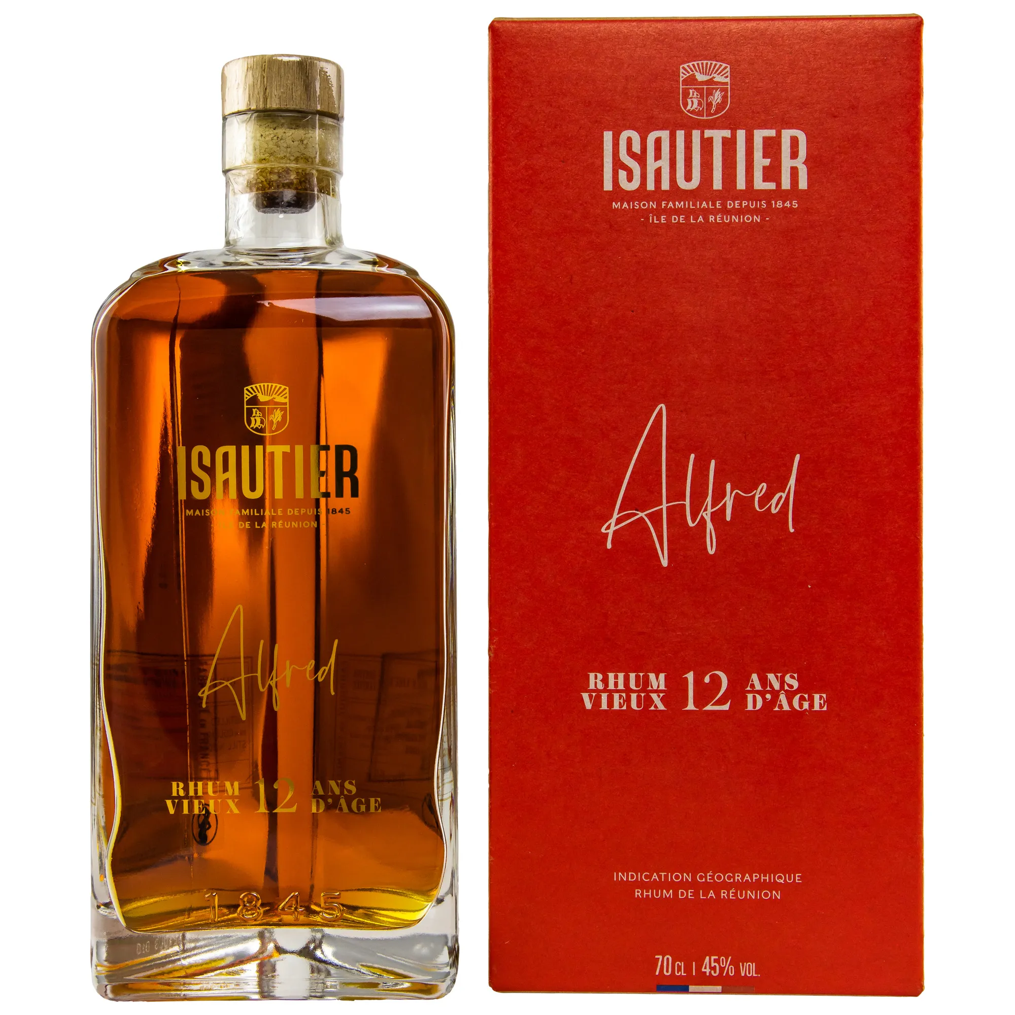 Isautier Rum 12 Jahre Alfred Rhum Vieux