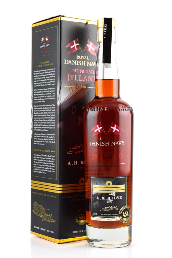 A.H. Riise Royal Danish Navy Rum - The Frigate Jylland A.H. Riise Royal Danish Navy Rum - The Frigate Jylland