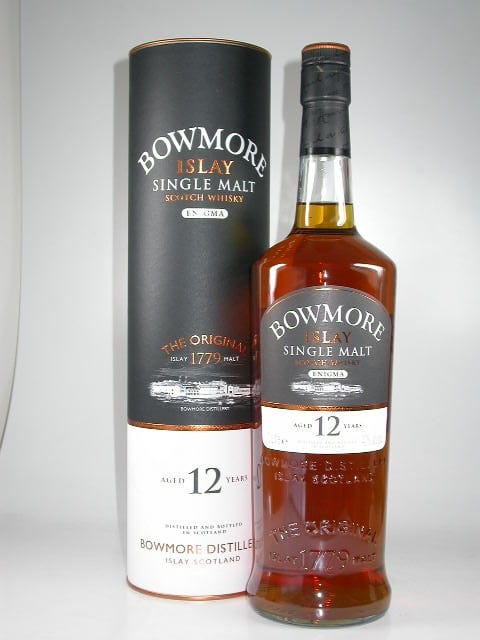 Bowmore 12 Jahre Enigma 40%vol. 1,0l - altes Design