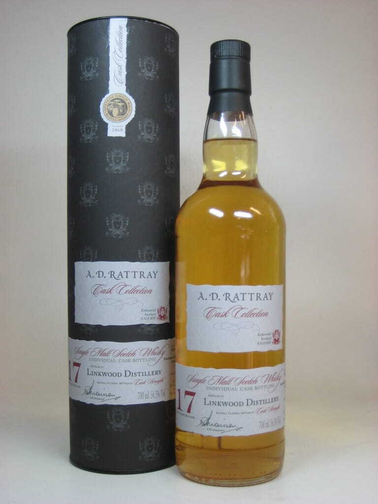 Linkwood 17 Year Old 1997/2015 A.D. Rattray 56.5% vol. 0,7l Linkwood 17 Year Old 1997/2015 A.D. Rattray 56.5% vol. 0,7l
