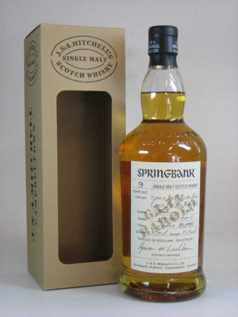 Springbank 9 Jahre 2004/2013 Wood Expressions Bourbon/Gaja Barolo 54,7%vol. 0,7l