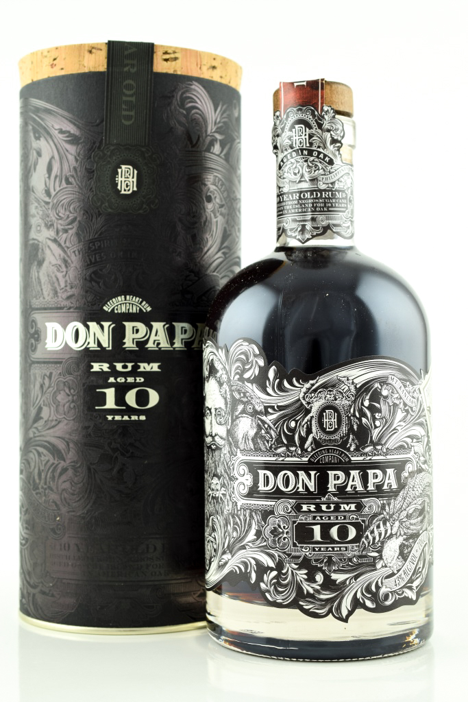 Don Papa 10 Year Old 43% vol. 0.7l - cork lid Don Papa 10 Year Old 43% vol. 0.7l - cork lid